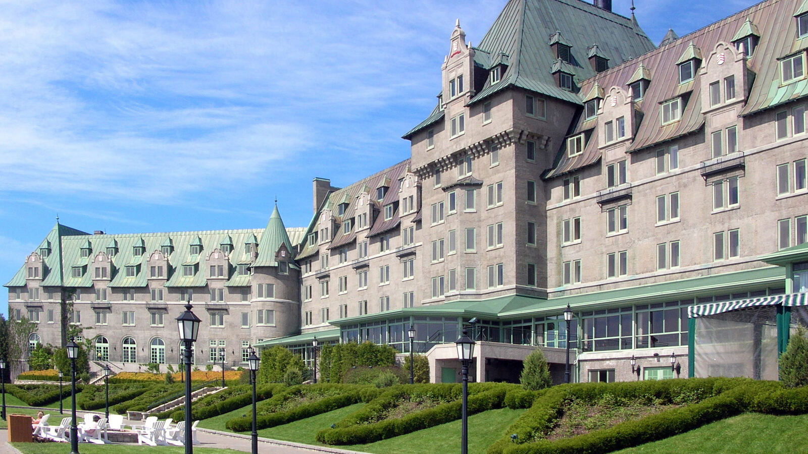 Fairmont Le Manoir Richelieu and its formal gardens